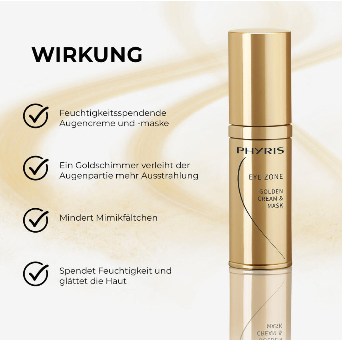 EYE ZONE Golden Cream & Mask