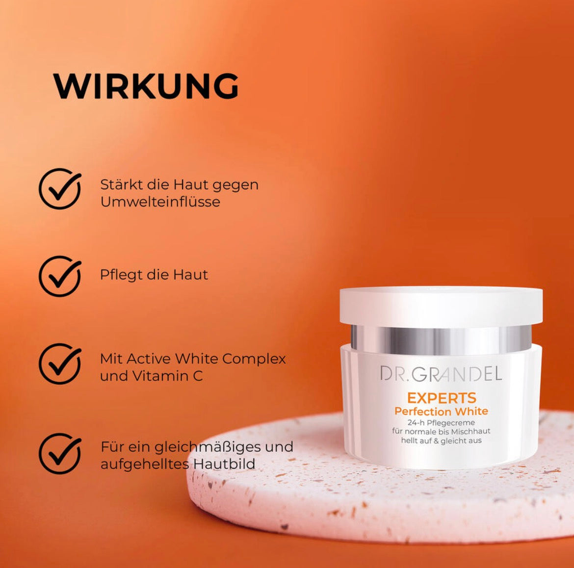 EXPERTS - Perfection White - Aufhellende Creme für das Gesicht